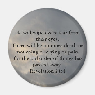 Revelation 21:4 magnet