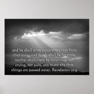 Revelation 21:4 poster