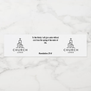 Revelation 21:6 Water Label