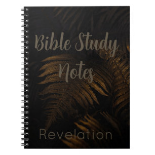 Revelation Bible Study Notes   Christian Scripture Notebook