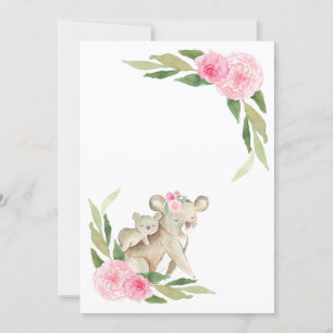 Révélation de genre // Faire-part pastel vierge