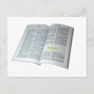 Revelation of Jesus Christ Postcard