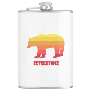 Revelstoke Bear Hip Flask
