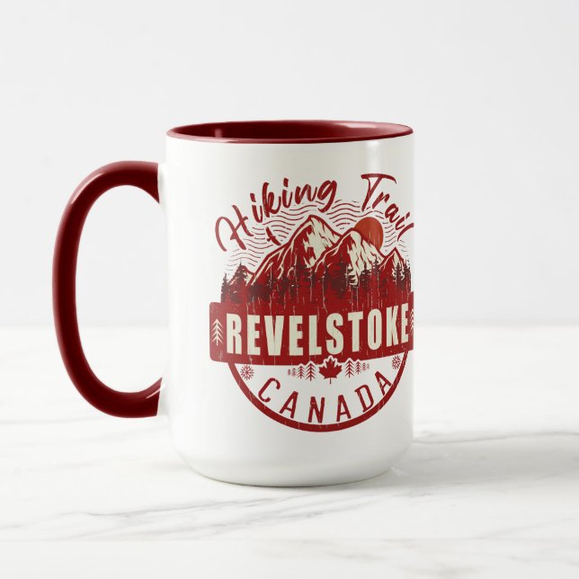 Revelstoke British Columbia Canada Mug (Left)