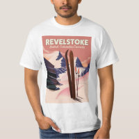 Revelstoke British Columbia, Canada Ski poster