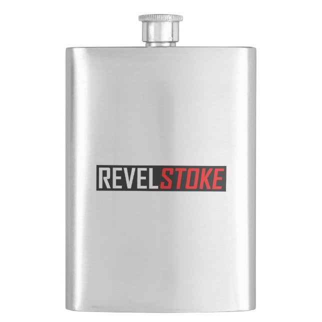 Revelstoke Hip Flask (Front)