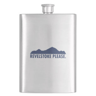 Revelstoke Please Hip Flask