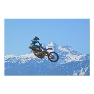 Revelstoke Ride - MotoX Racing in British Columbia Photo Print