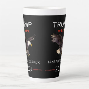 Revenez à l'Amérique Trump 2024 Dernière tasse de 