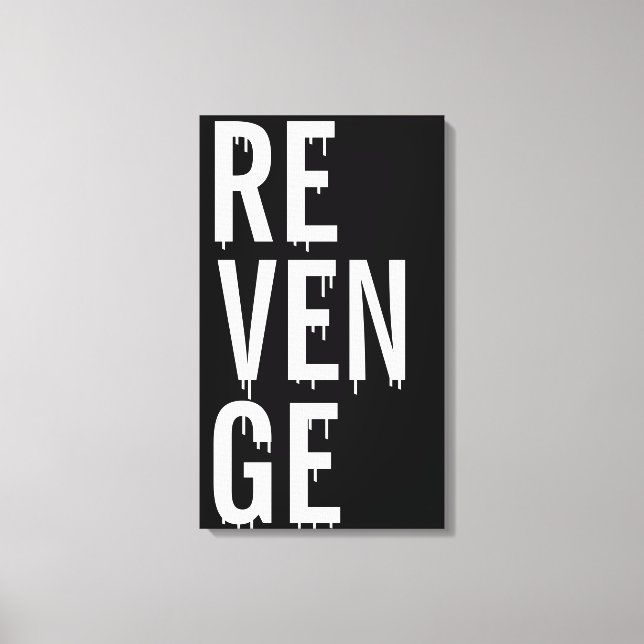 Revenge Canvas Print (Front)