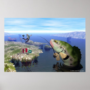 Revenge of the Mutant Bass Poster