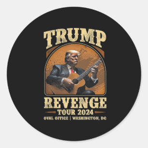 Revenge Tour 2024 1 Classic Round Sticker