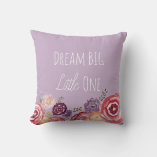 Rêver Grand Petit Oreiller Fleur Violet Jeu de Fle