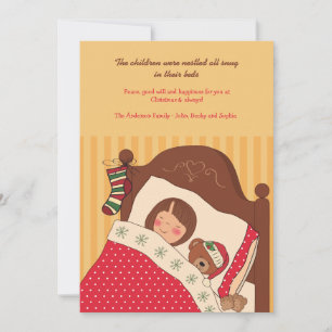 Rêver la carte de vacances de Noël