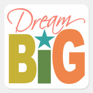 Rêver les grands autocollants