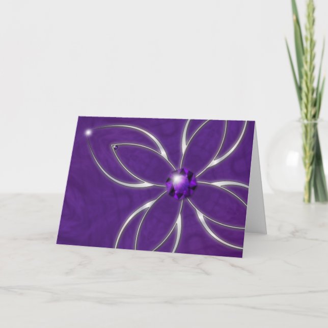 Rêver sur carte Amethyst (Devant)