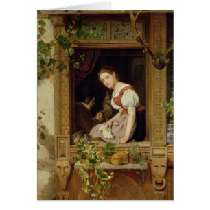 Rêver sur le rebord de fenêtre