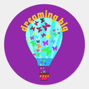 Rêver un gros autocollant