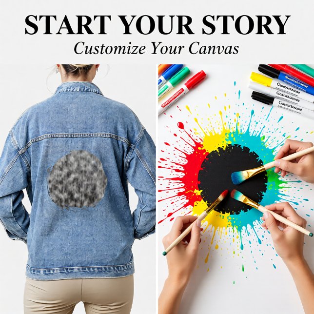 Reverberant Grey Denim Jacket (Creator Uploaded)