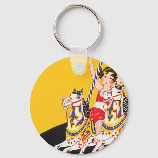 Revere Beach Sunday Keychain (Front)