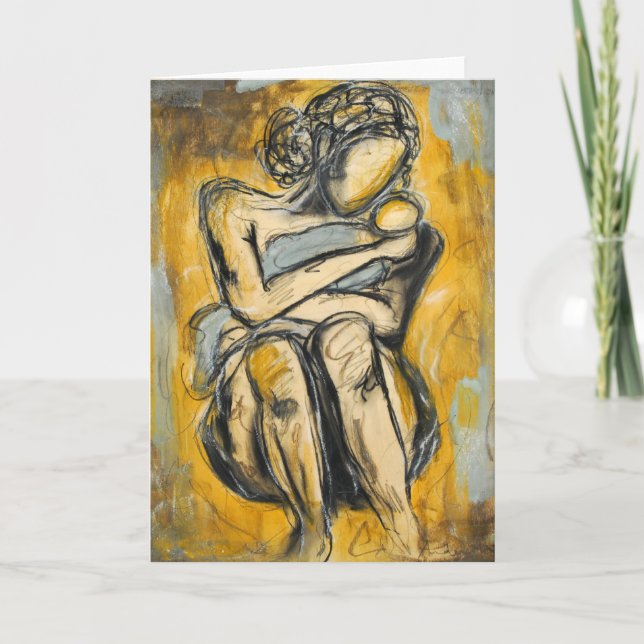 reverence blank greeting card (Front)