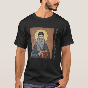 Reverent Hieromonk Seraphim Rose Orthodox Design T-Shirt