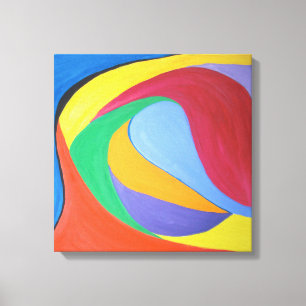 Rêverie, art mural abstrait