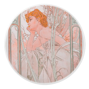 Reverie du Soir (1899) Ceramic Knob