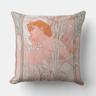 Reverie du Soir (1899) Throw Pillow