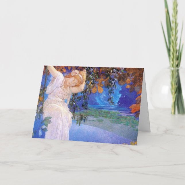 Reveries By Maxwell Parrish Card (Front)