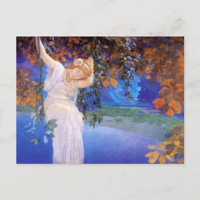 Reveries By Maxwell Parrish Postcard (Front)
