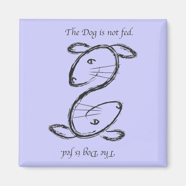 Reversa dog magnet (Front)