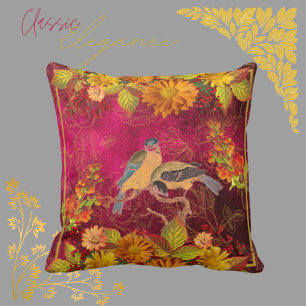 Reversable Navy & White Geometrics Solid Reverse   Throw Pillow