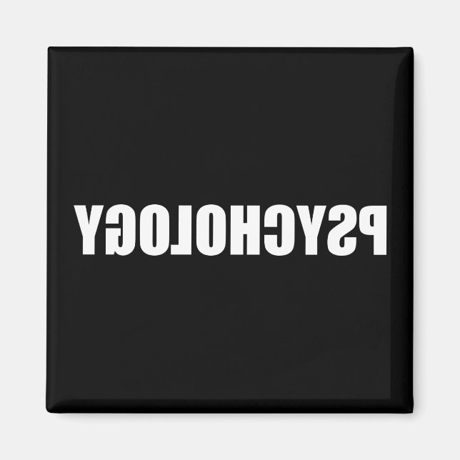 Reverse Psychology Magnet (Front)