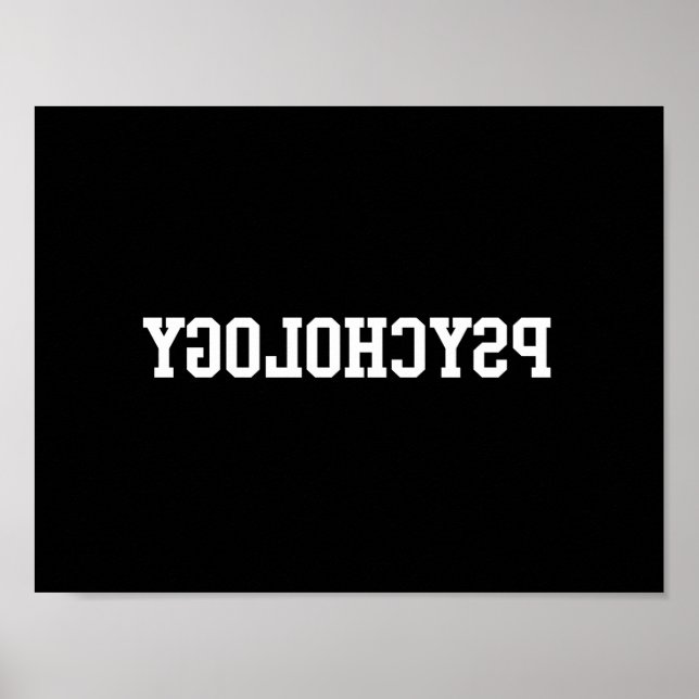 Reverse Psychology Poster (Front)