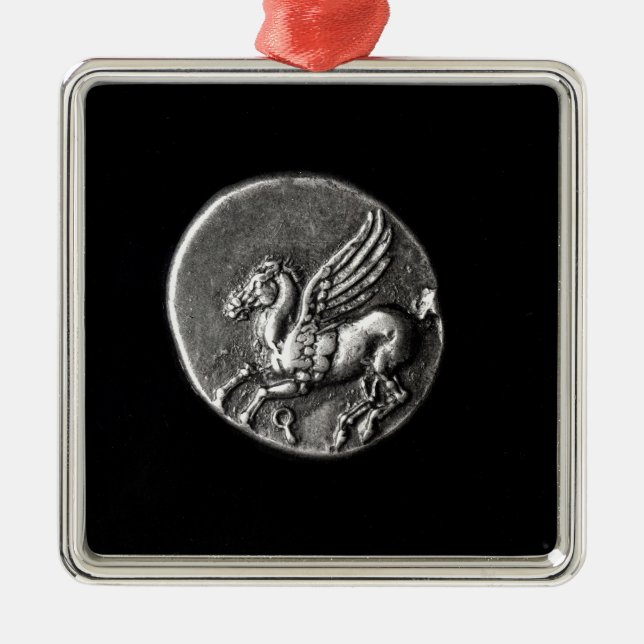 Reverse side of  coin depicting Pegasus Metal Ornament (Front)