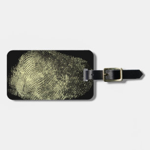 Reversed Loop Fingerprint Luggage Tag