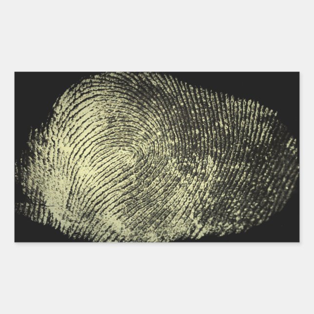 Reversed Loop Fingerprint Sticker (Front)