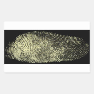 Reversed Loop Fingerprint Sticker