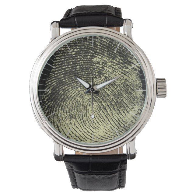 Reversed Loop Fingerprint Watch (Front)