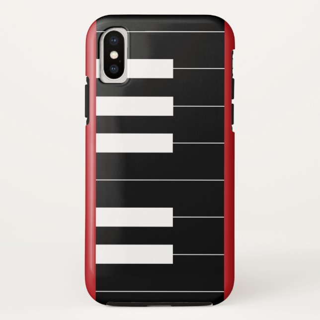 Reversed Piano Keys Case-Mate iPhone Case (Back)