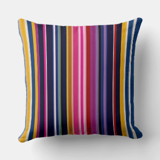 Reversible 90s Neon 3D Geometric & Modern Earthy C Throw Pillow