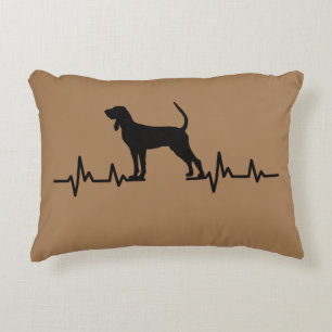 Reversible Coonhound Pillow