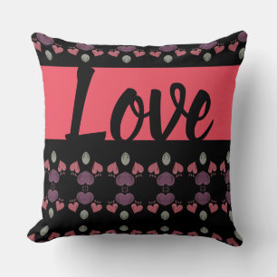 Reversible Design Throw Pillow