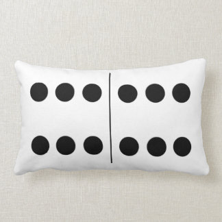 Reversible Double 6 Domino Pillow
