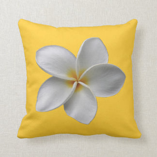 Reversible Plumeria Pillow