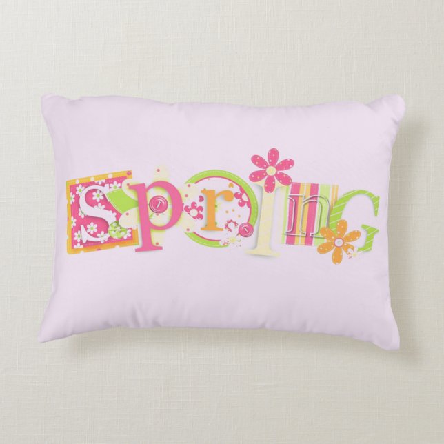 Reversible Spring PIllow (Back)