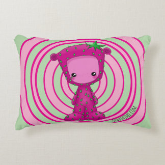 Reversible StrawberriMimi/AppleMimi Accent Pillow