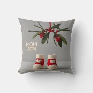 Reversible Xmas in July Pillow: Two Summer Holiday Throw Pillow
