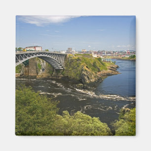 Reversing falls on the St. John River at St. 2 Magnet